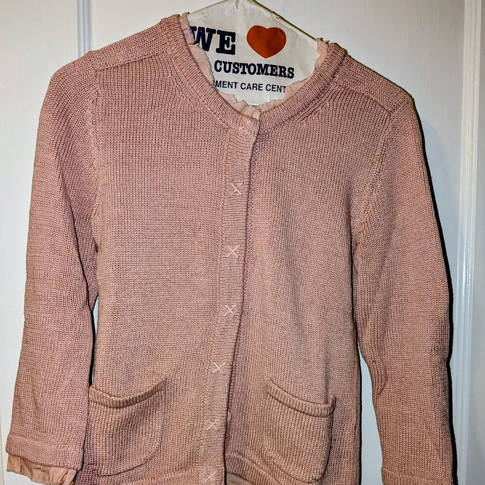 Boden cotton sweater, rose color, size 4